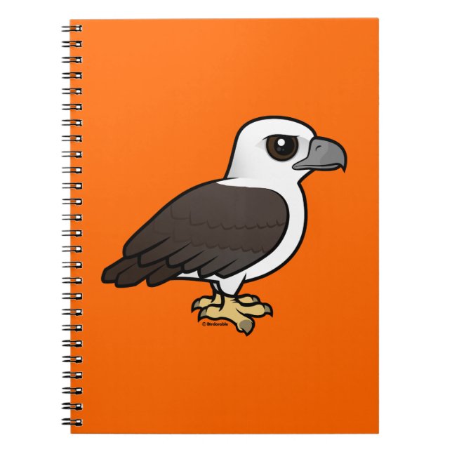 Birdorable White-bellied Sea Eagle Notebook (Front)