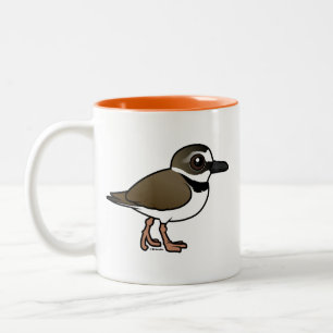 Birdorable Wilson's Plover Two-Tone Coffee Mug