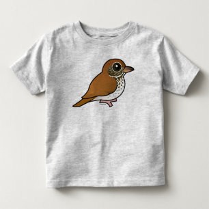 Birdorable Wood Thrush Toddler T-Shirt