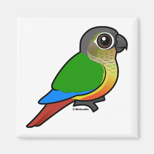Birdorable Yellow-sided Conure Magnet