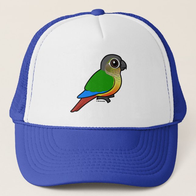 Birdorable Yellow-sided Conure Trucker Hat (Front)