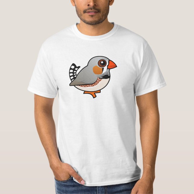 Birdorable Zebra Finch T-Shirt (Front)