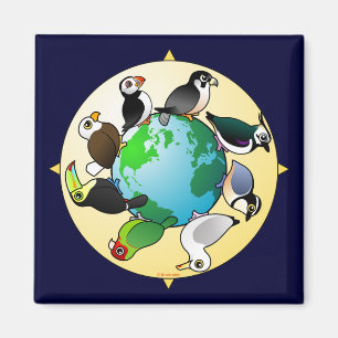 Birdorables of the World Magnet