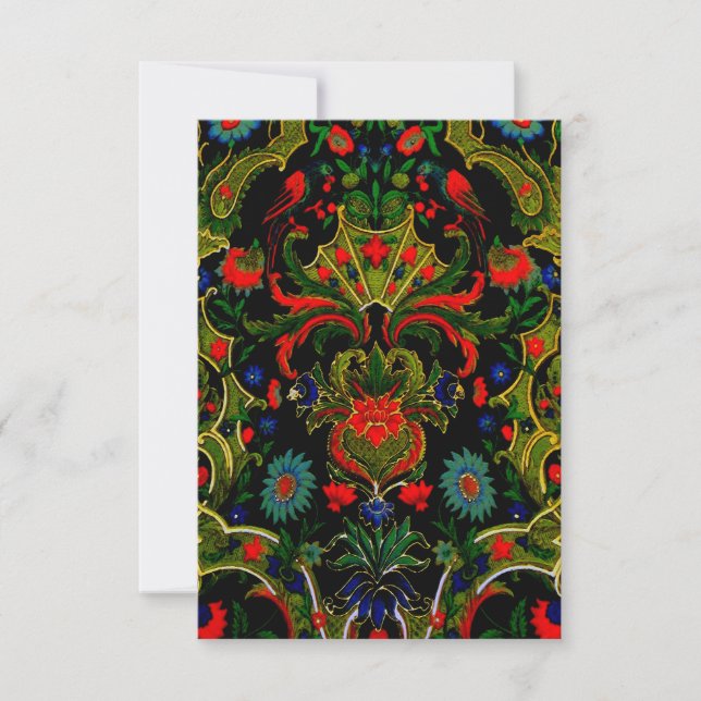 Birds Amour ~ Invitations / RSVP (Front)