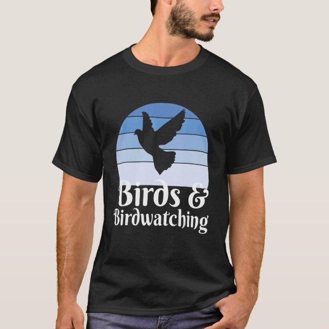 Birds And Birdwatching T-Shirt (Front)