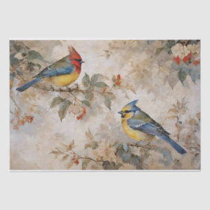 Birds and Branches Decoupage Tissue Paper
