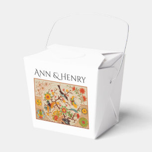 Birds and Butterflies Favour Box