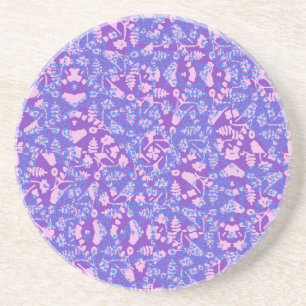 Birds And Flowers Coaster