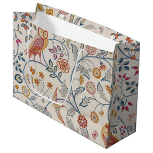 Birds and Flowers, William Morris Large Gift Bag