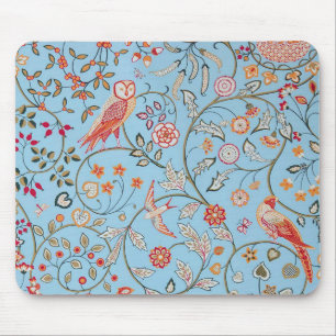 Birds and Flowers, William Morris Mouse Mat