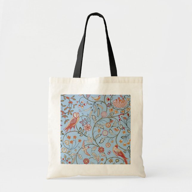 Birds and Flowers, William Morris Tote Bag (Front)