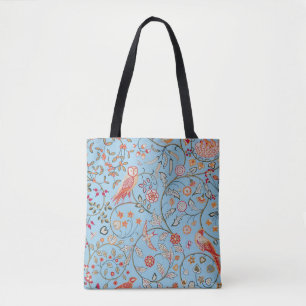 Birds and Flowers, William Morris Tote Bag