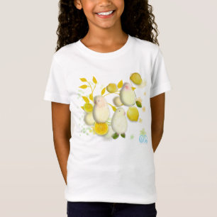 Birds and Lemons illustration shirt