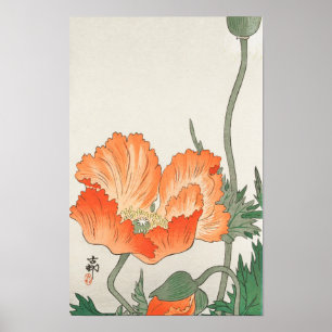 Birds and Plants by Ohara Koson (1900–1936) Poster