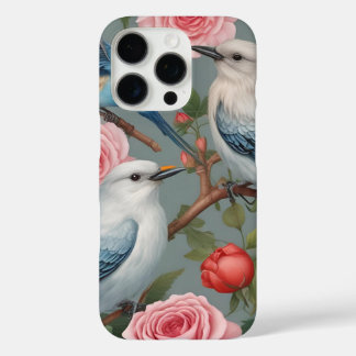 Birds and Roses iPhone 16 Pro Case