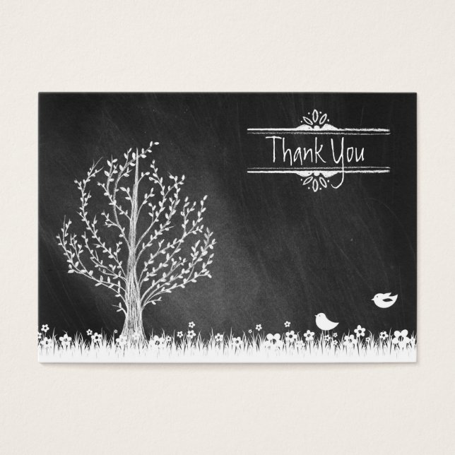 Birds and Tree thank you (Front)