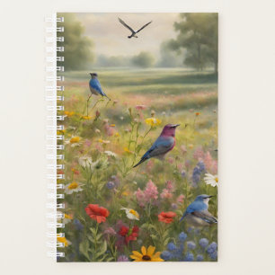 Birds and Wildflowers in the Country Planner