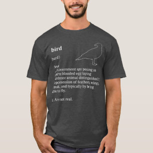 Birds Arent Real Dictionary Minimalist T-Shirt