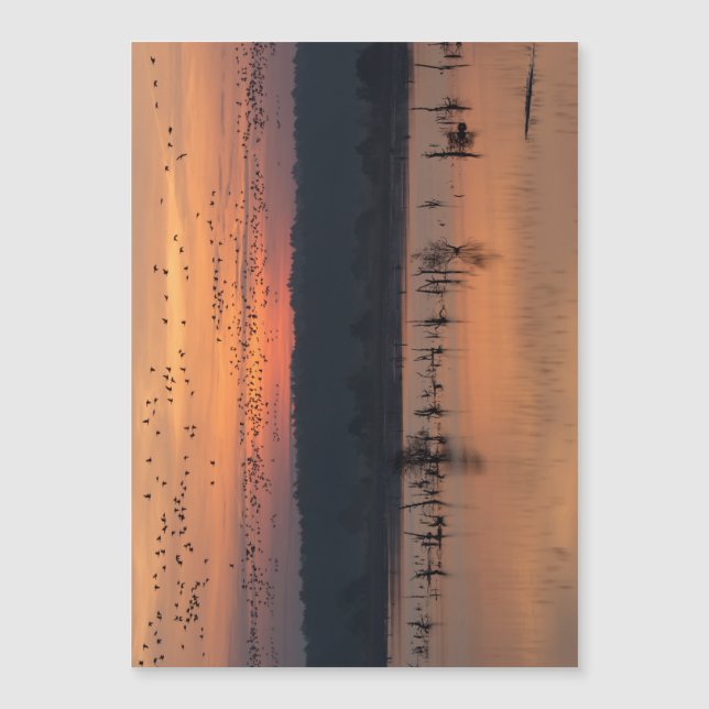 Birds at sunrise (Front)