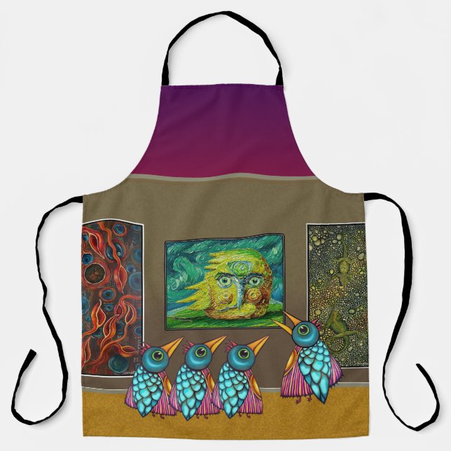 Birds At the Gallery Apron (Front)