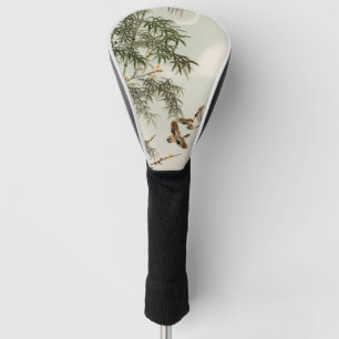 Birds Bamboo Asian Japanese Vintage Golf Head Cover