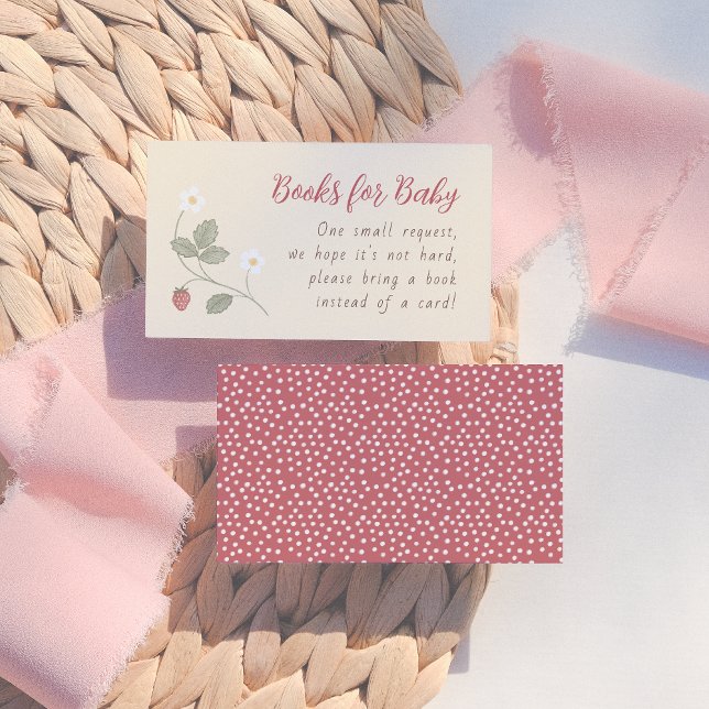 Birds & Berries Nesting Party Books for Baby Enclosure Card (Creator Uploaded)