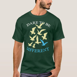 Birds Bird Lover Dareo Be Different Gift Idea girl T-Shirt