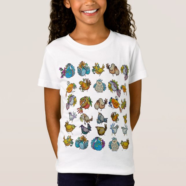 Birds & Birdies T-Shirt (Front)