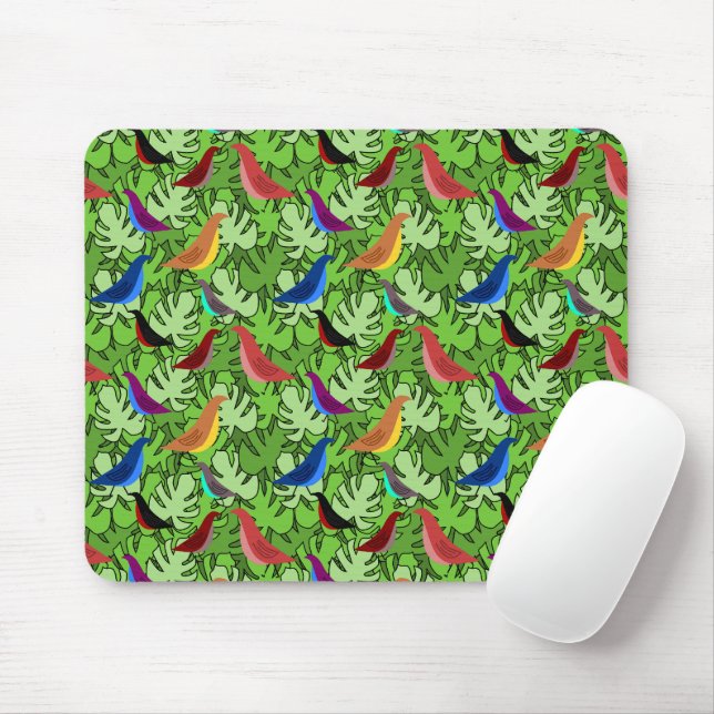 Birds, Birds, Birds  Mouse Mat (With Mouse)