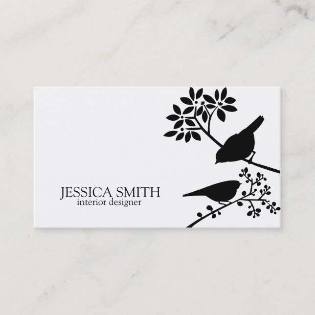 Birds Business Card (Front)