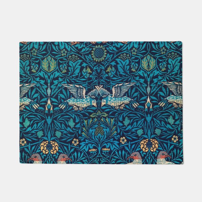 Birds By William Morris Doormat (Front)