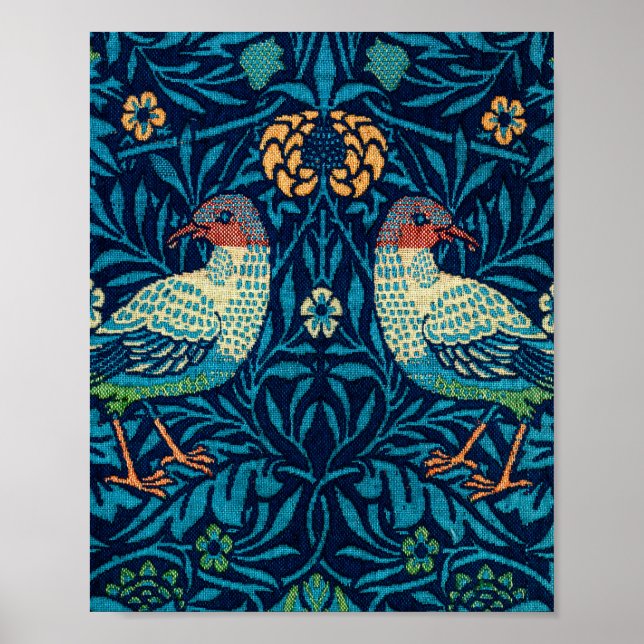 Birds by William Morris  Poster (Front)