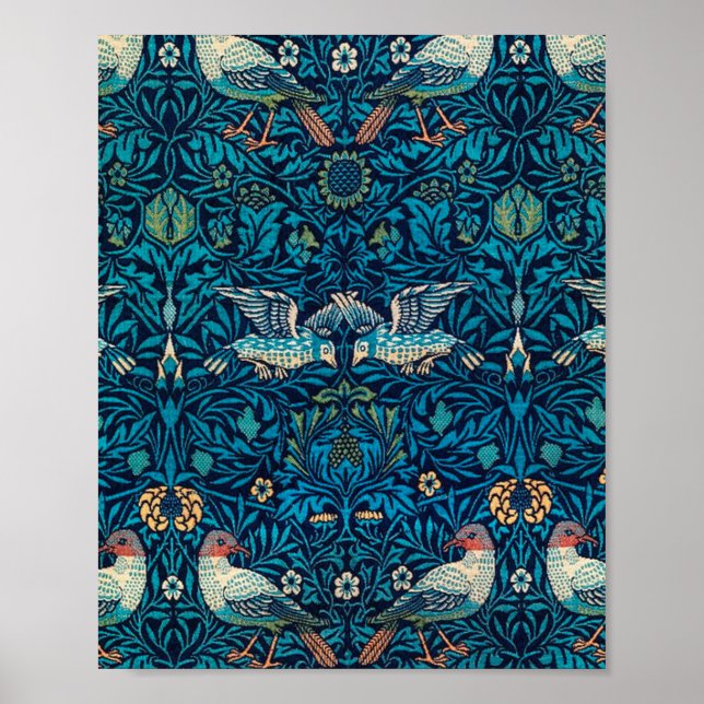 Birds By William Morris Poster (Front)