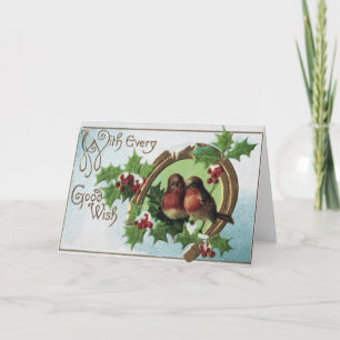 Birds Christmas Card