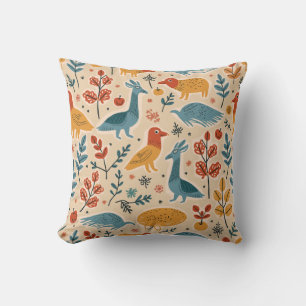 birds cushion