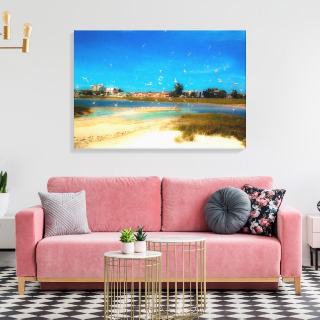 Birds Everywhere Canvas Print (Insitu(LivingRoom))