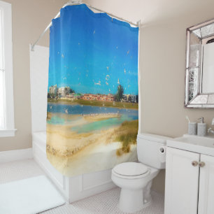 Birds Everywhere Shower Curtain