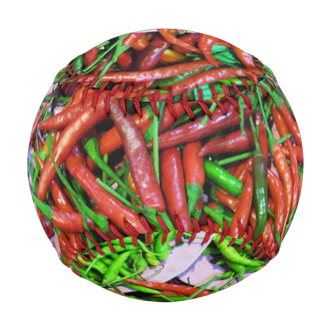 Bird's Eye Chilli Peppers Baseball (Front)