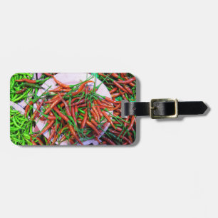 Bird's Eye Chilli Peppers Luggage Tag