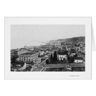 Bird's Eye View of Astoria, OR Photograph