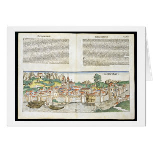 Bird's Eye View of Constance from the Nuremberg Ch