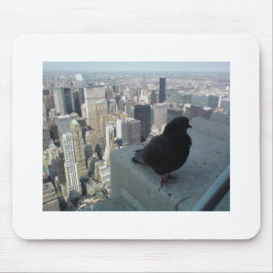 Bird's Eye View of New York Mouse Mat