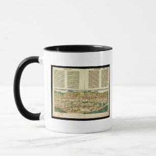 Bird's Eye View of Ratisbon, from the Nuremberg Ch Mug