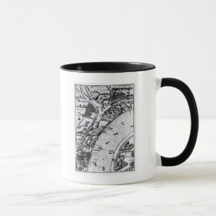 Bird's eye view of the River Thames Mug