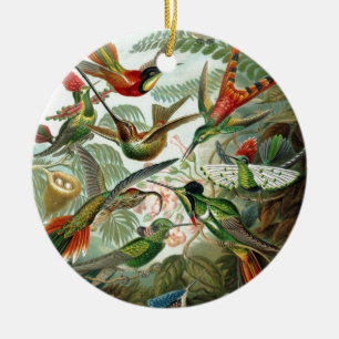 birds flowers flower bird nature vintage painting ceramic tree decoration