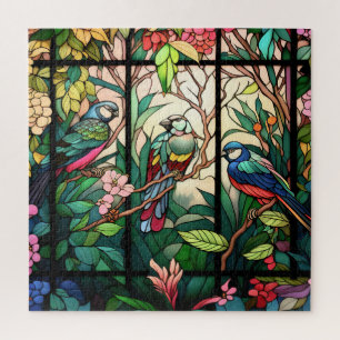 Birds & Flowers Jigsaw Puzzle