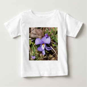 Birds-Foot Violet w/ Bluets Baby T-Shirt