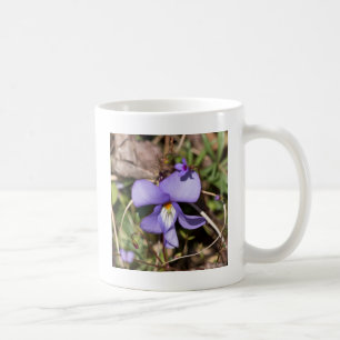 Birds-Foot Violet w/ Bluets Coffee Mug