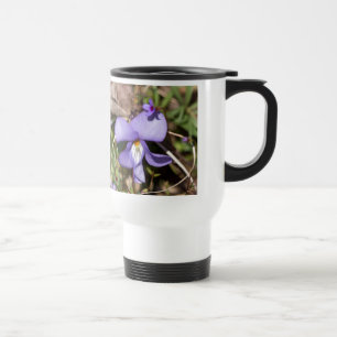 Birds-Foot Violet w/ Bluets Travel Mug