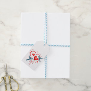 Birds for Valentine's Day Gift Tags